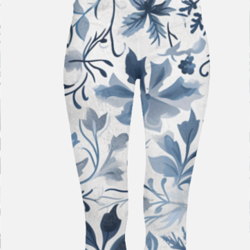 Winter Wonderland 8 Printed Fitness Leggings for Women