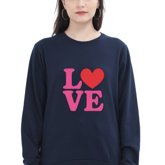 Love Unisex Sweatshirt DTF printed