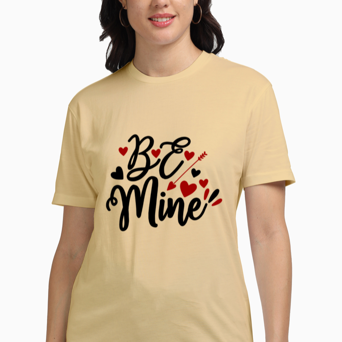 Be Mine Love theme Unisex Supima T-Shirts Valentine special